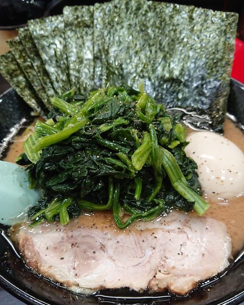 「豚骨醤油ラーメン」@らーめん家 せんだい 鶴ヶ峰本店の写真