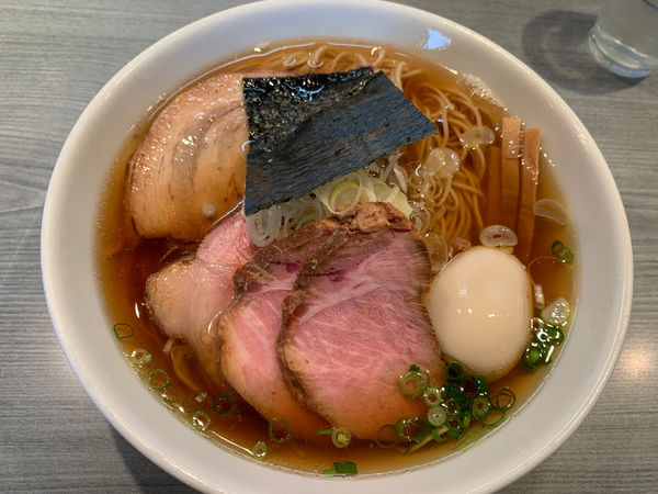 「煮干し蕎麦(醤油)＋チャーシュー2枚増し＋味玉」@喜乃壺の写真