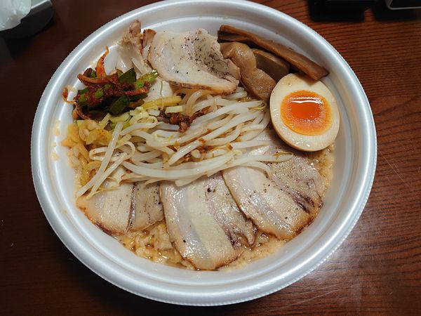 「嵐げんこつチャーシューメンRX」@らあめん花月嵐 久保稲荷店の写真