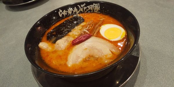 「バリ辛らあめん」@らあめん花月嵐 成増店の写真