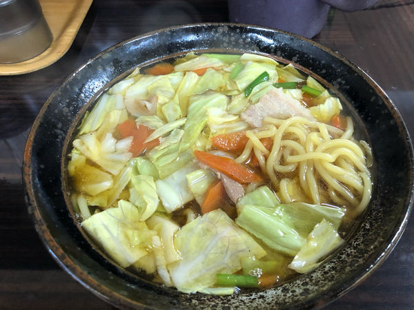 「タンメン大盛り880円」@スタミナラーメン吟月の写真