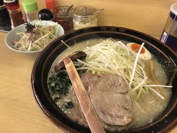 「ネギチャーシュー 中」@ラーメン青木亭 戸田店の写真