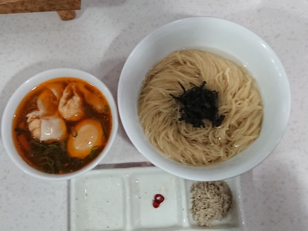 「【限定】特製醤油つけ麺」@ラーメン星印の写真