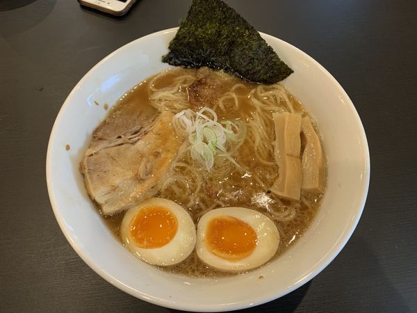 「味玉背脂醤油ラーメン」@麺処 あら井の写真