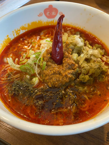 「青鬼・担々麺」@香家 目黒東口店の写真