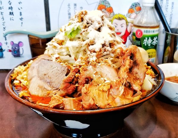 「大つけ味ラーメン カレー」@麺屋 歩夢の写真