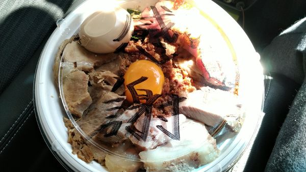 「まぜそば」@つけ麺 繁田の写真