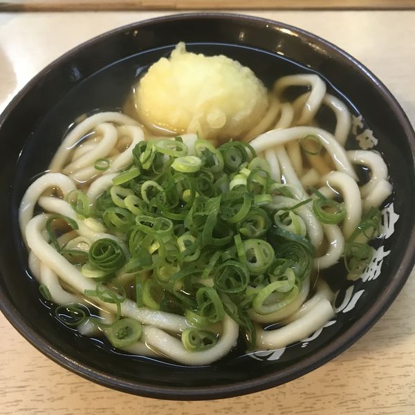 「半熟玉子天（￥330）」@京橋うどんの写真