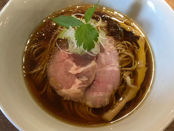 「中華そば」@中華そば 麺壁九年 本店の写真