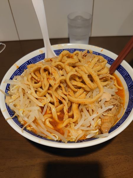 「辛いラーメン」@ラーメン ゼンゼンの写真