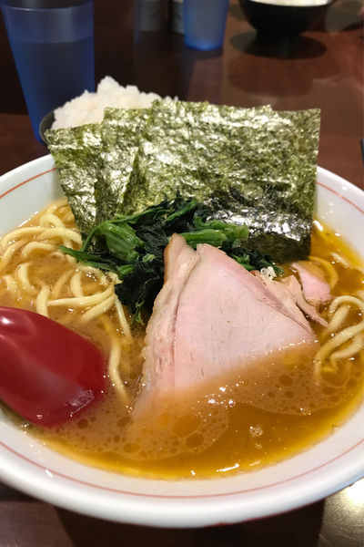 「ラーメン小ライス」@らーめん飛粋の写真
