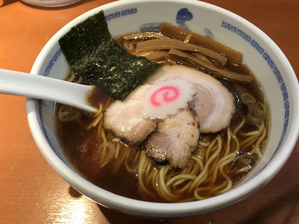 「醤油ラーメン」@たけちゃんにぼしらーめん 調布店の写真
