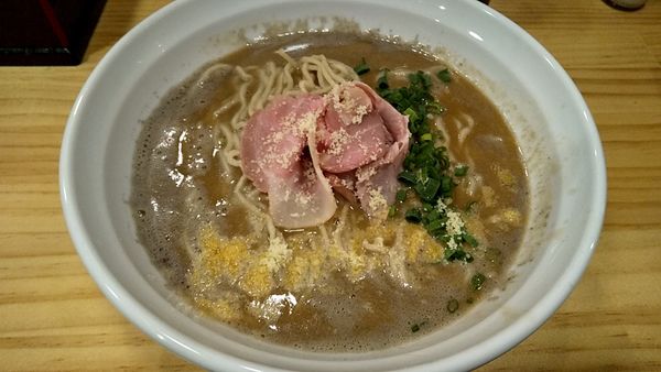 「鮟肝チーズラーメン」@煮干らーめん 紫乱の写真