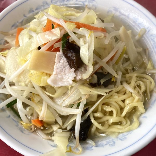 「タンメン」@手打らーめん 珍来軒の写真