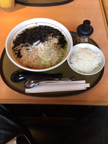 「こってり磯海苔らーめん」@中華麺食房 三宝亭 八橋店の写真