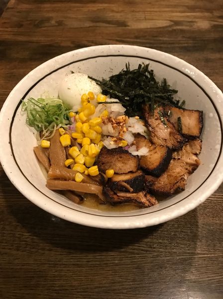 「塩和えそば　中盛　¥980」@中華そば しんの助の写真