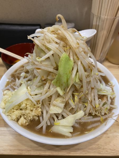 「豚ラーメン＋生卵」@ラーメン 他力也の写真