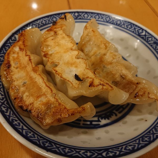 「冷やし担々麺大盛960円、半ライス餃子セット310円」@中国ラーメン 揚州商人 市川二俣店の写真