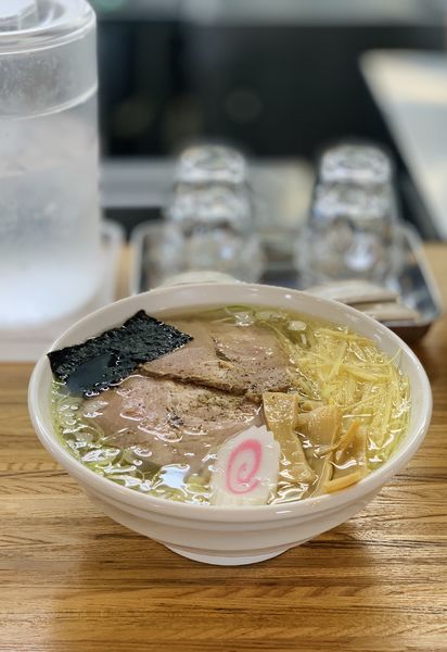 「しょうが塩ラーメン大盛り」@青竹手打ちらーめん 弐現の写真