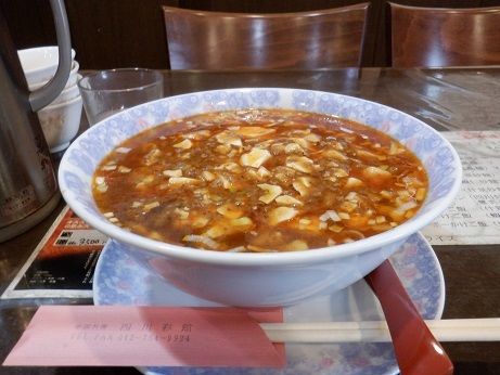 「マーボーそば（麻婆湯麺）」@四川彩館の写真