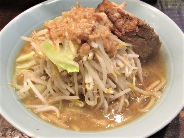 「ミニラーメン（800円）」@立川マシマシの写真