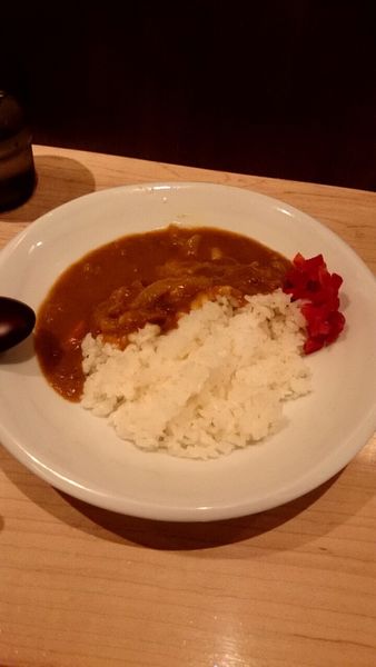 「半カレー（蕎麦とのセット）」@石臼挽き蕎麦 とよじの写真