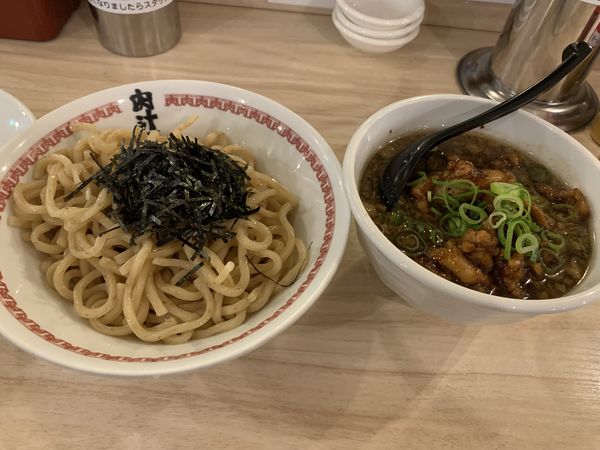 「肉汁つけ麺　レベル3」@肉汁麺ススム 秋葉原本店の写真