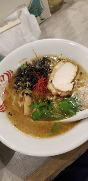 「さば塩らーめん」@らーめん酒場 福籠 通町店の写真