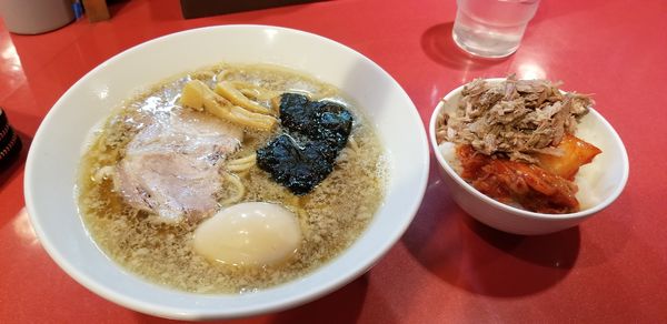 「味玉醤油らーめん」@麺屋しのはら 三日月食堂の写真