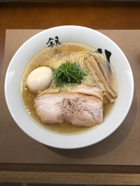 「特製中華そば」@中華そば 銀座 八五の写真