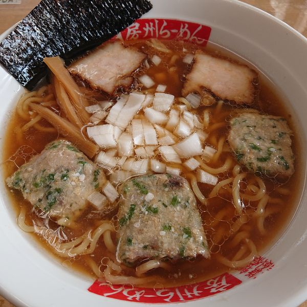 「なめろうラーメン970円」@房州らーめんの写真