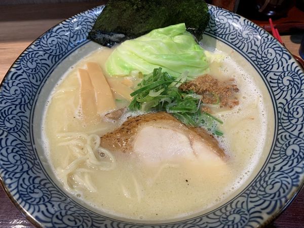 「濃熟鶏そば（中細麺）」@鶏そば かぐら屋の写真