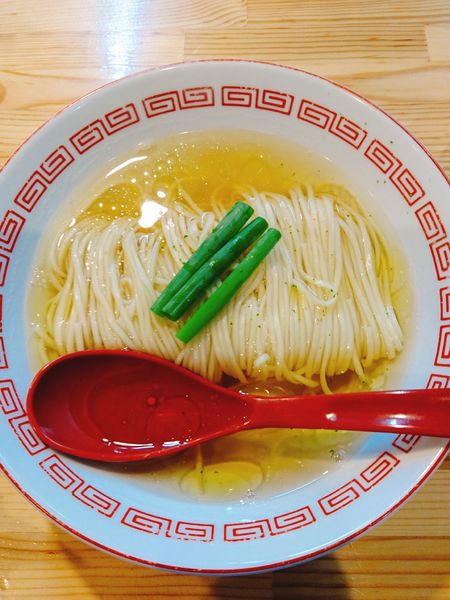 「(梅)かけそば」@自家製麺 くろ松の写真