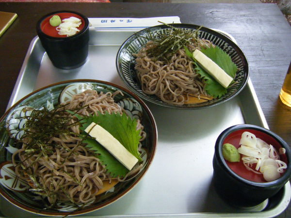 「ざるそば」@澤乃井園 清流ガーデンの写真
