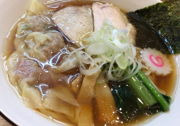 「ワンタンSOBA」@中華そば金ちゃん BEYONDの写真