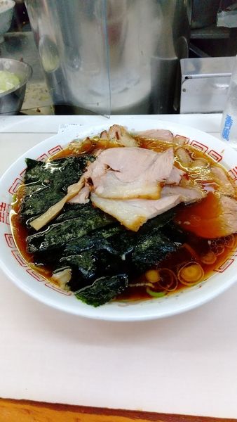 「青島ラーメン＋チャーシュー＋のり」@青島食堂 秋葉原店の写真