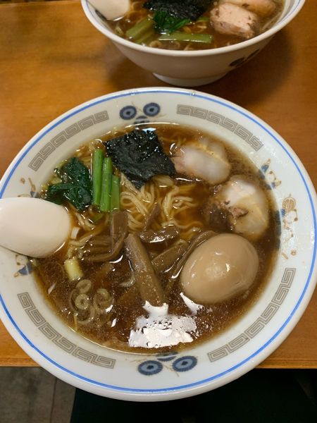 「支那そば・味玉」@支那そば びぜん亭の写真