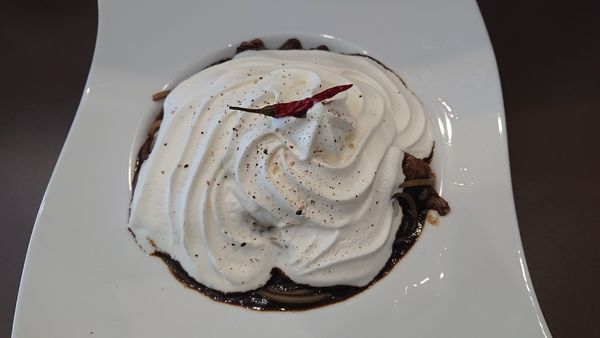 「カレーパスタ（辛口）　９５０円」@ARK by J’s Curryの写真