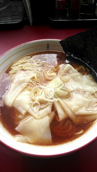 「素ラーメン　ワンタンのせ」@戸越らーめん えにしの写真