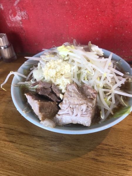 「らーめん　アブラ」@ラーメン髭の写真
