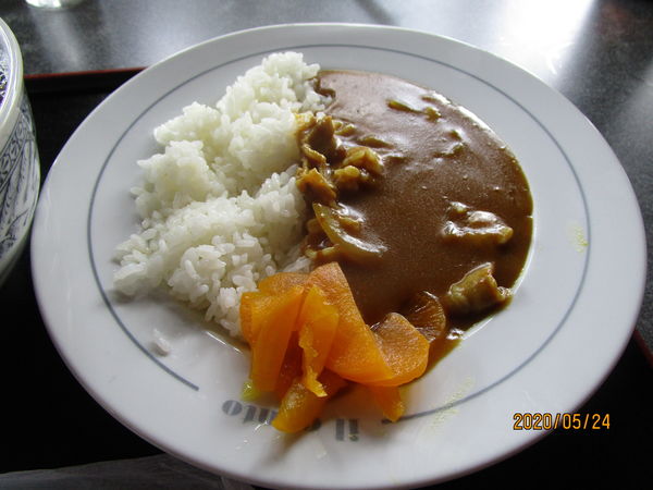 「半カレーライス 360円」@信州の写真
