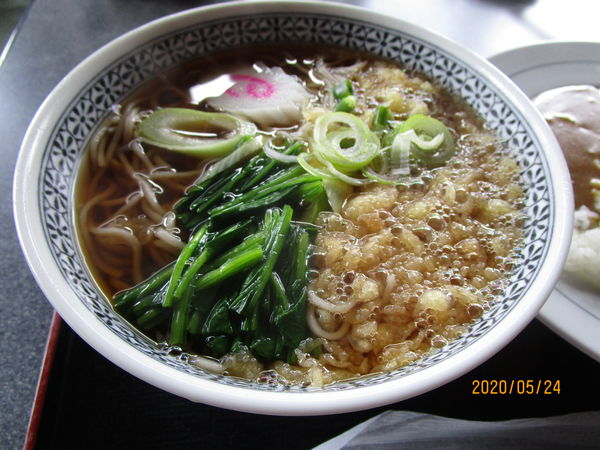 「たぬき蕎麦 560円」@信州の写真