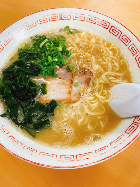 「わかめラーメン」@博多一番の写真