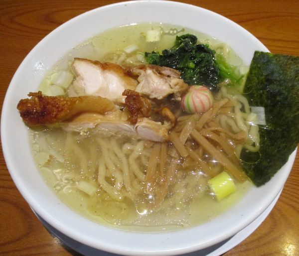 「塩らぁめん　800円」@らぁめん 生姜は文化。の写真