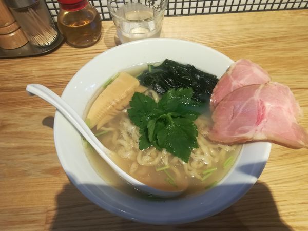 「貝塩らーめん」@らーめん 改の写真