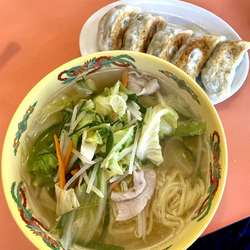 タンメン＋餃子