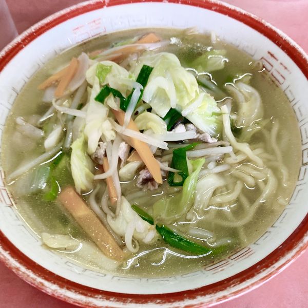 「タンメン＋餃子」@金丸珍來の写真