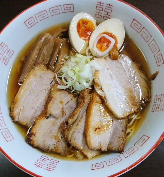 「秋刀魚中華そば(テイクアウト)」@つけ麺 弥七の写真