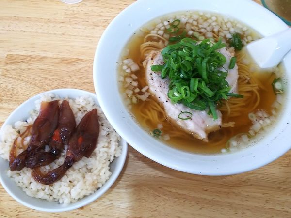 「【限定】烏賊飯×淡麗煮干　1000円」@中華そば You Leeの写真