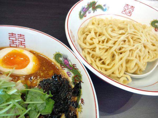 「【限定】辛正油つけ麺 ￥950」@中華麺きなりの写真